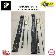 Joran  Pancing Tornado Twist II 562 602 Carbon solid fuji