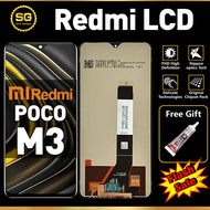 【QUALITY 100%】LCD POCO M3 FULLSET Original TOUCHSCREEN LAYAR HP Digitizer Resolusi Tinggi Ori Asli