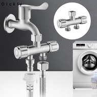 [Dickly] Faucet Diverter, Handles Adapter, Double Water Out Tap Splitter Valve, Outlet Splitter