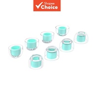 KBEAR KT02 Replacement Liquid Silicone Eartips Silicone IEM Eartips Headphone Ear Tips Earbuds Tips 