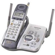 國際牌 電話機  Panasonic KX TG5431 5.8 GHz數位 錄音 來電顯示 免堤 無繩電話 子機帶夜光 9成新以上