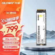 光威（Gloway）2TB SSD固态硬盘 M.2接口(NVMe协议) PCIe 4.0x4 长江存储颗粒 弈二代系列