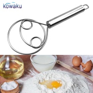 [vsrhkq] Stainless Steel Danish Whisk Kitchen Baking Tools for Dessert Bread Pastry
