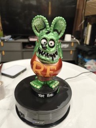 絕版Rat Fink 芬克鼠搖頭公仔