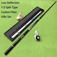 COD 10/11.5/13mm Tip Predator Carbon Fiber Ako Billiards Cue Stick 1/2 Split Type Joint Maple Low De