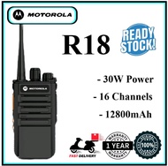 Motorola R18 , 10KM,  16 channel UHF, outdoor walkie talkie