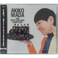 CD+DVD Akiko Wada with Boys and Men Kenkyusei-Ai wo Ganbatte Type-A (Japanese songs)(J-Pop)(2018)(Ja