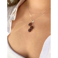 18K Gold Plated Premium Coffee Bean Series Jewelry | Coffee bean necklace | Coffee bean bracelet | C