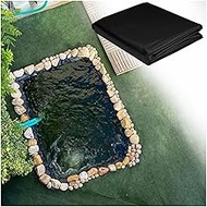 Fishing Mat Garden Pond Liner Pond Liner Thickness Pond Skins UV Resistant for Koi Ponds Stream Waterfall 6.6x9.9ft 6.6x36ft 9.9x16.5ft 13x26ft 20x33ft 26x26ft (Size : 3x4m) 3x4m 3x4m