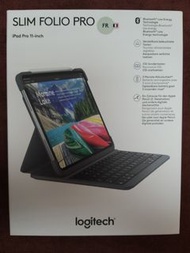 SLIM FOLIO PRO iPad Pro 11吋 法式護殼配備整合式藍牙鍵盤  Smart Keyboard
