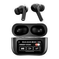 A9 Pro Wireless Bluetooth Earbud Earphone ANC Noise Reduction Mic Call LED Touch Screen Control Head