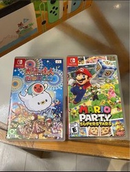 正版 Switch games - 太鼓之達人 中文版 / Mario party Superstars