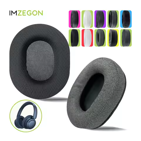 IMZEGON Replacement Earpads Headband for Anker Soundcore Life Q30, Q35, Q10, Q20 Headphones Ear Cush
