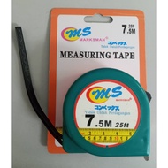 7.5 METER MS or SENSUI  MEASURING TAPE 7.5M MS SENSUI TALI TAPE