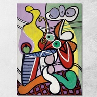 Art reproduction Nude And Still Life Picasso Pablo ppc38 รูปติดผนัง ภาพที่มีชื่อเสียง ภาพพิมพ์รายละเ