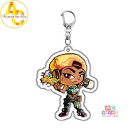 Keychain, Standee Valorant Keychain Sage Killjoy Jett Sova Cypher