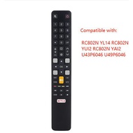 RC802N YLI4 New Original remote control for for TCLLCD LED Smart TV RC802N YLI4 ,RC802N YAI2 ,RC802N