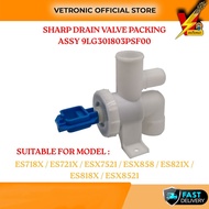 ES718X / ES721X / ESX7521 / ESX858 / ES821X / ES818X / ESX8521 INJAP MESIN BASUH SHARP DRAIN VALVE P