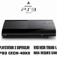 Playstation 3 superslim PS3 seri cech- 40xx 500gb 2 stick