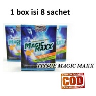 PRIVASI TERJAMIN -Tisu Magic Max' Tisu Antiseptik Isi 8 Pcs 100% Original