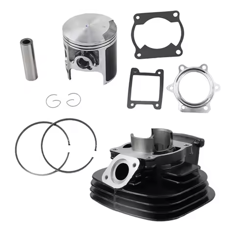 Motorcycle 2 Stroke Cylinder Kit 66mm Cylinder Block Piston Gasket Ring For Yamaha Blaster 200 Cylin