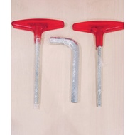 Nietz- Heavy Duty T- Handle Allen Key - Chrome Vanadium- 14mm, 10mm & 8mm