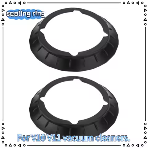 2pcs For V10 V11 Sealing Ring Vacuum Cleaner Consumables/ Home Cleaning Machine Parts Rubber To Repl