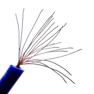 STANDARD MOTORCYCLE CABLE 1X0.8 MM Nyaf Electrical Fiber x 0.8 Grade A 1 Meter Not Thin 0.7