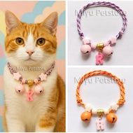 Custom Cat Necklace with Initials, Cat and Dog Name Necklace, Kitten Necklace, Custom Name Necklace,