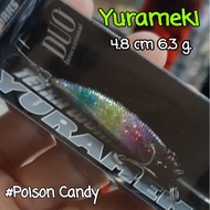 🔥สินค้าแนะนำ🔥 DUO เหยื่อจม เหยื่อดำลึก TETRA WORKS YURAMEKI ขนาด 4.8 cm 6.3 g. สี Limited Edition