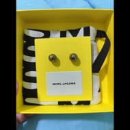 MJ Marc Jacobs Monogram 專櫃款 滿版球型耳環  中性款（不可議）