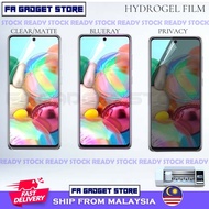 Samsung A71 | A51 | A41 | A31 | A21s | A11 | A01 | A01s Hydrogel Screen Protector HD Matte Privacy