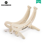 Rockbros khung xe đạp gỗ có thể điều chỉnh dễ dàng để tháo rời nhúng xe đạp trong nhà sàn lưu trữ đứ