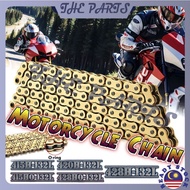 Rantai ORING O RING 415H 428H 420H 132L Motorcycle Chain Motor Chain Y15 Y15ZR Y16ZR LC135 RS RXZ SR