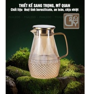 Heat Resistant Glass Water Bottle Made of Borosilicate Glass, Super Light, Heat Resistant, Heavy Dut