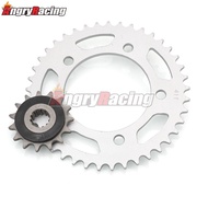 (520 41/15T) Motorcycle Front Rear Sprockets For Honda CB 500 F FA CB500F CB 500 X XA CB500X CBR 500