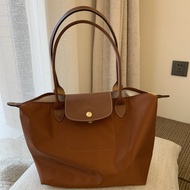 100% original longchamp official store Cognac Nylon Bag L1899 large / L2605 / L1621 medium Tote Bags