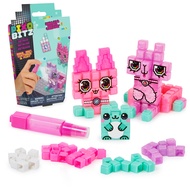 Metallic Pack with 156 Exclusive Water Fuse Beads, Decos and Accessories, Makes 3D and 2D Creations 