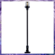 (GPBS) Stern Light Anchor Light LED Boat Light Pole Removable Tilt Base All Around Light 24 Inch