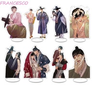 FRANCESCO Korean Manga Anime Acrylic Stands, Anime Korean Painter of The Night Acrylic Stands, BL 15cm Painter of The Night Game Painter of The Night Character Model Man