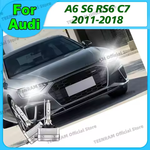 2Pcs HID Xenon Headlight Bulbs D3 D3S Lamps 35W 6000K 8000K 10000K For Audi A6 S6 RS6 C7 2011 2012 2