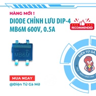 [1 CON] Rectifier Diode, MB6M 600V, 0.5A DIP-4 Newly Imported