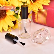 [lnthesprebaS] 1Pcs 5/10/15ml Empty Glass Nail Polish Bottle With Brush Nail Oil Glass Bottle new
