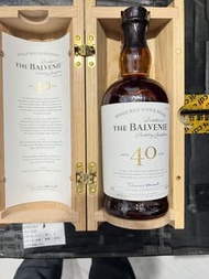 門店回收 單一麥芽威士忌 Balvenie百富40年