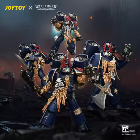 [Pre Order]JOYTOY Warhammer 40K 1/18 Action Figures Night Lords Night Raptor Model Toys Gifts