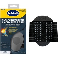 Dr. Scholl's Plantar Fasciitis & Achy Feet Relief Arch Support Sleeve, Unisex 1 Pair - USA Dr Scholl