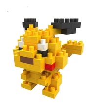 Pet Elf Building Blocks Toys Educational Assemble Boys and Girls 9-14 Years Old Toys Pokemon Rayquaz