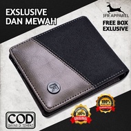 Wallet Men Genuine Leather Wallet Men Latest Distro PU Leather Premium Branded Original Coach Gift Guys JP-32