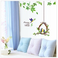 OLLstore 1703 ALWAYS AND FOREVER Removable PVC Wall Sticker Home Decor