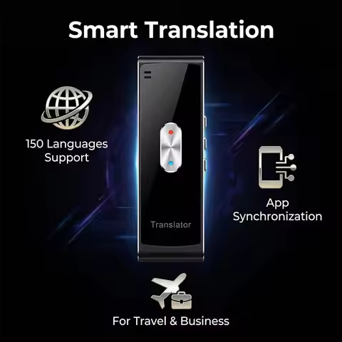 Language Translator Device, 150 Language Real-Time Voice Translator Offline Translator Portable Two-